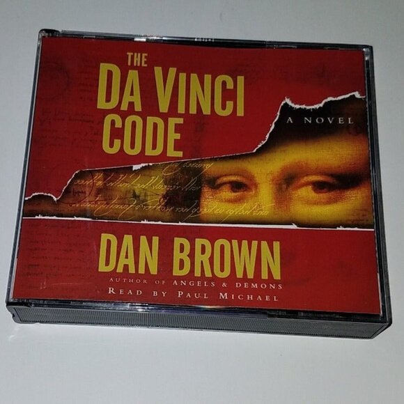 The DaVinci Code Abridged Audiobook Book 5 CDs Dan Brown Robert Langdon - Picture 1 of 6